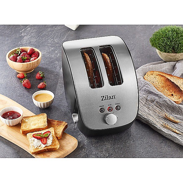 Prajitor de Paine ZILAN ZLN-2690,negru/inox 1000W, 6 nivele de rumenire [7]