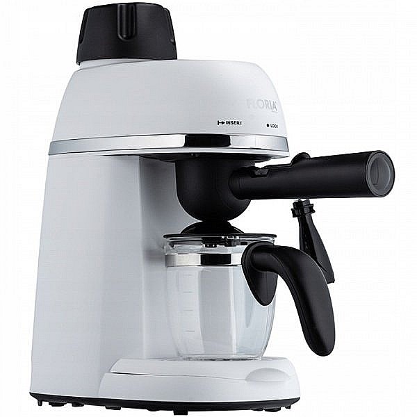 Espressor Floria ZLN9359 Alb, putere 800W, presiune de 3.5 bari, usor de curatat [4]