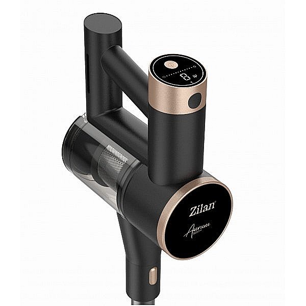 Aspirator vertical Zilan ZLN3099 Aurum, Putere 220W, Capacitate 350ml, Baterie 2500mAh, 6 trepte de viteza, Tub pliabil [2]