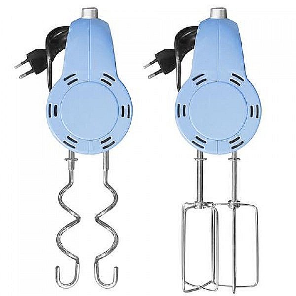 Mixer de mana ZILAN ZLN-3161, Putere 200 W, 5 viteze, Bleu [4]