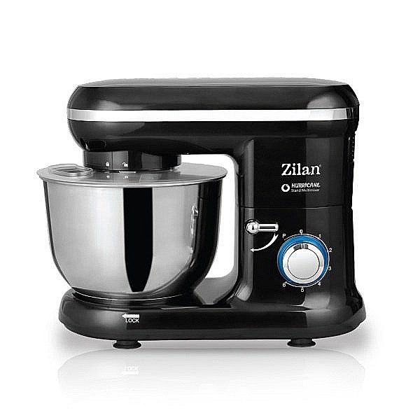 Multi-mixer Hurricane Zilan ZLN-3185,negru 6 trepte + puls, 4.5L., 1000W, [2]