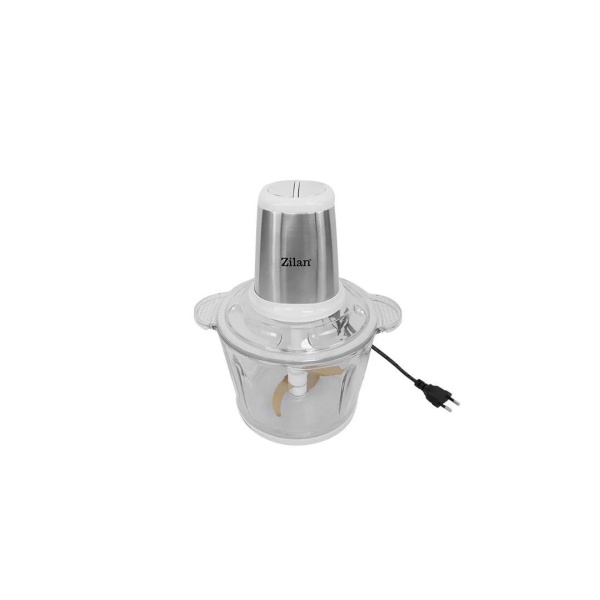 Tocator legume-fructe Zilan ZLN2733 din inox, Vas din sticla capacitate 3L, 2 trepte de viteza + pulse, Putere 500W [2]