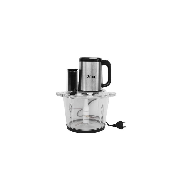 Tocator legume-fructe Zilan ZLN2767 digital multifunctional, Vas sticla capacitate 3L, 4 functii presetate, Lame din titan, Putere 500W [3]