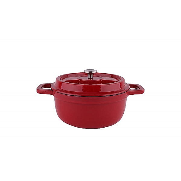 Oala din fier turnat prin presiune, capacitate 2.6L, diametru 22cm ZILAN /0941 [2]