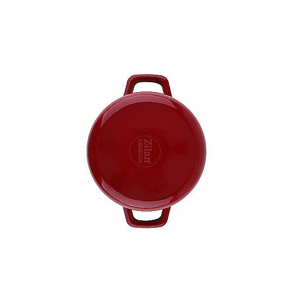 Oala din fier turnat prin presiune, capacitate 2.1L, diametru 24cm, inaltime 7cm ZILAN / ZLN 0958 [4]