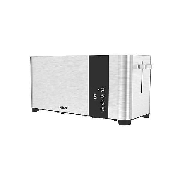 Prajitor de paine, cu ecran digital si tactil, putere 1400W, din inox / ZLN 6234 [5]