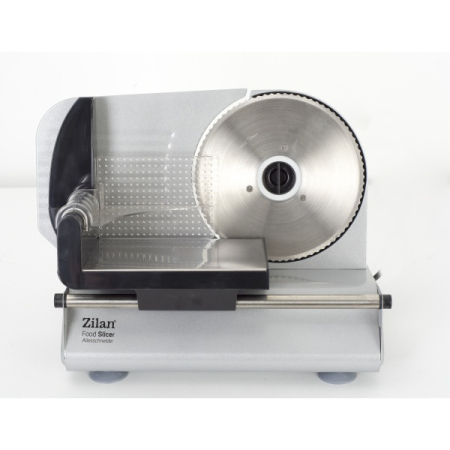 Electrocasnice Bucătărie - Feliator alimente Zilan ZLN-3376, Putere 150W, Grosime taiere reglabila 1-15 mm, Lama taiere inox