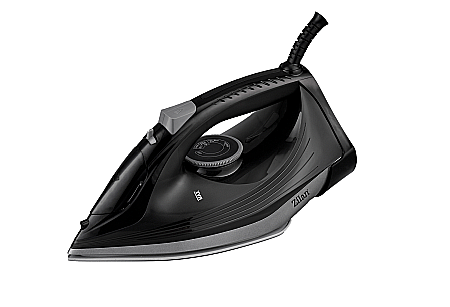 Electrocasnice - Fier de calcat Zilan ZLN8603, talpa ceramica, Negru, Putere 2600W, calcare cu abur