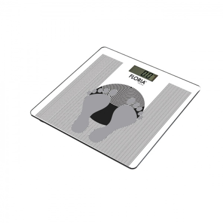 Aparate Electrocasnice - Cantar electric Floria ZLN7682 Gri, inchidere automata, capacitate 150 kg