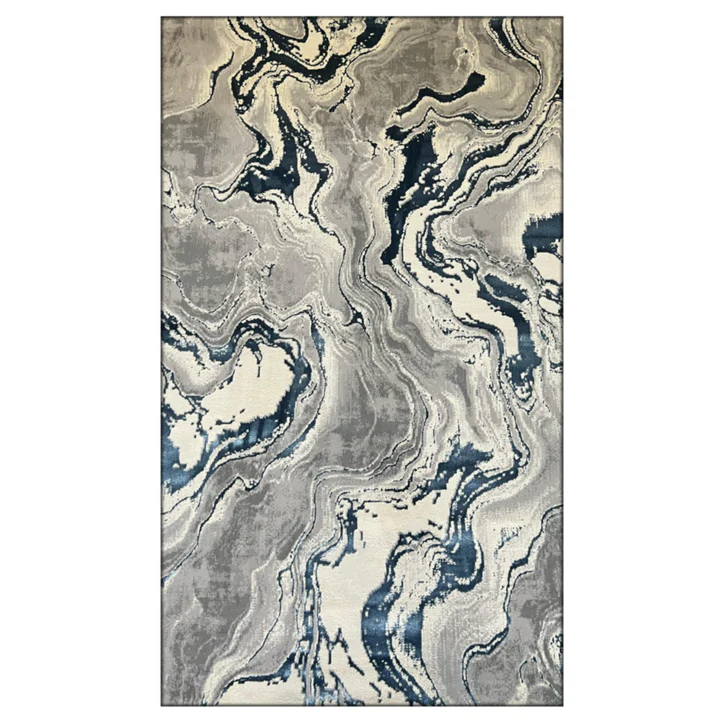 Covor - Covor Modern Galaxy Albastru Royal