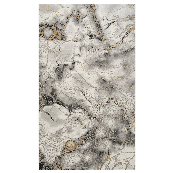 Colectia Marmara - Covor Modern Marmara Diamant Gri-Auriu