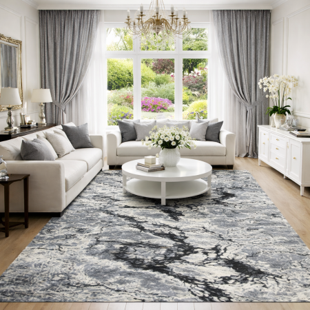 Colectia Buse - covor buse storm gri