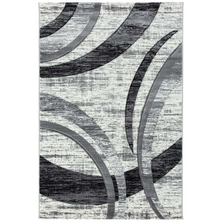 Colectia Sultan - Covor Sultan Circle Gri-Negru