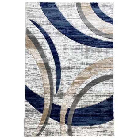 Colectia Sultan - Covor Sultan Circle Gri-Albastru