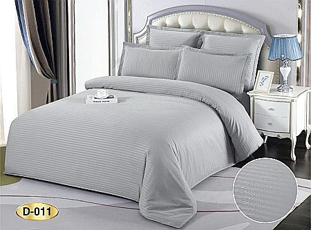 Lenjerii De Pat - Lenjerie de pat din damasc, gri