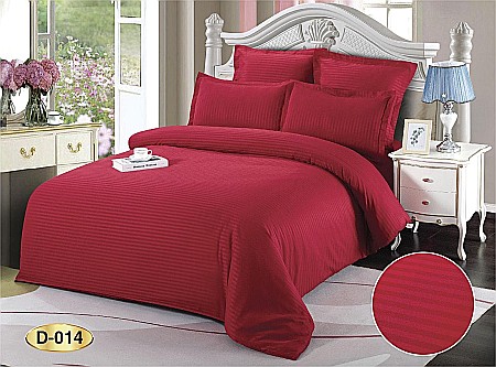 Lenjerii De Pat - Lenjerie de pat din damasc, rosu