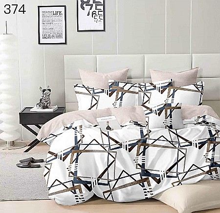 Lenjerii De Pat - Lenjerie pentru pat dublu, finet, GR 374