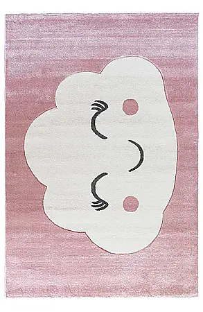 Covor Hello Kids Pink Puff