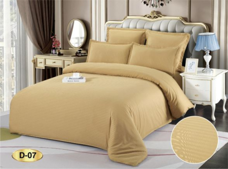 Lenjerii din damasc - Lenjerie de pat din damasc ,6 piese ,D-07