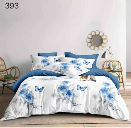 Lenjerii din finet - Lenjerie finet pentru pat dublu,6 piese,GR-393