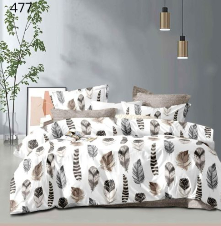 Lenjerii din finet - Lenjerie pentru pat dublu,finet,Gr-477