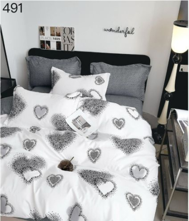 Lenjerii din finet - Lenjerie pentru pat dublu,finet,Gr-491