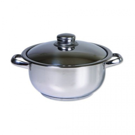 Aparate Electrocasnice - Oala inox cu capac ZLN-7253, COCINERA, diametru 24 cm, capacitate 6 L