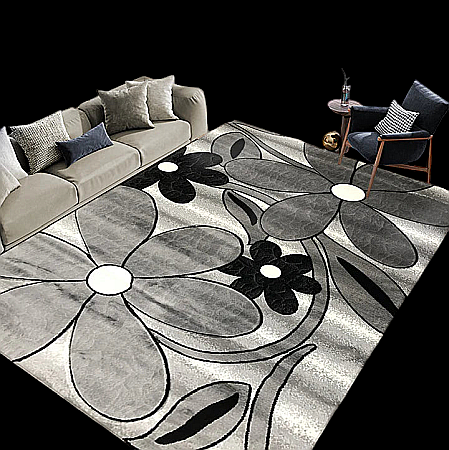 Covor - Covor Roma Flower, gri