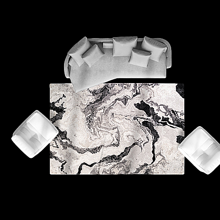 Covor - Covor modern Bombai abstract gri