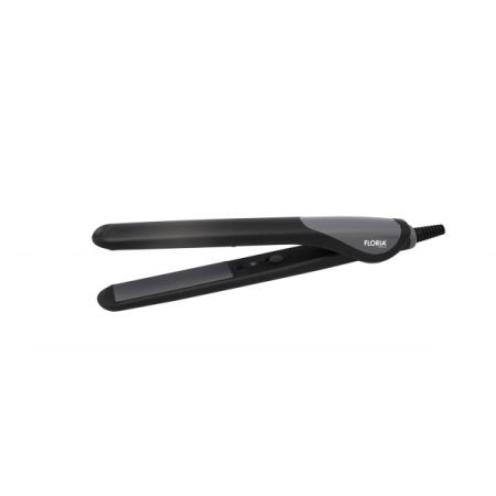 Ingrijire Personala - Placa pentru indreptat parul FLORIA ZLN8990, 25W, Invelis ceramic, Temperatura maxim 230 C, Gri