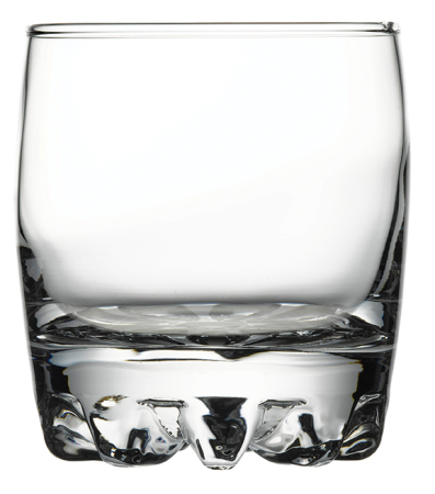 Noutati - Set 6 pahare whisky sticla 315ml baza groasa