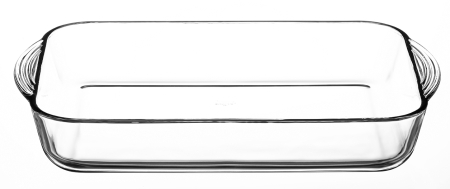 Noutati - Tava dreptunghiulara sticla termorezistenta 3.85L pentru cuptor