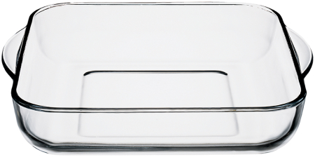 tava yena borcam sticla termorezistenta 2l dreptunghiulara cu manere