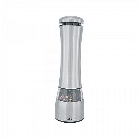 Aparate Electrocasnice - Rasnita sare si piper electrica Floria ZLN-2508, alimentare 6 x AAA, inox
