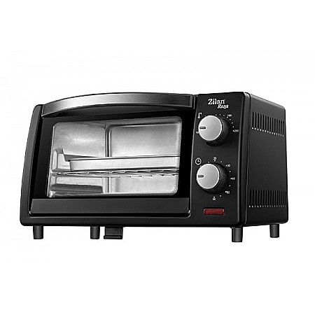 Electrocasnice - Cuptor electric mini Roza, capacitate 9l, putere 800w, geam dublu, temporizator 60 min / ZLN 4328