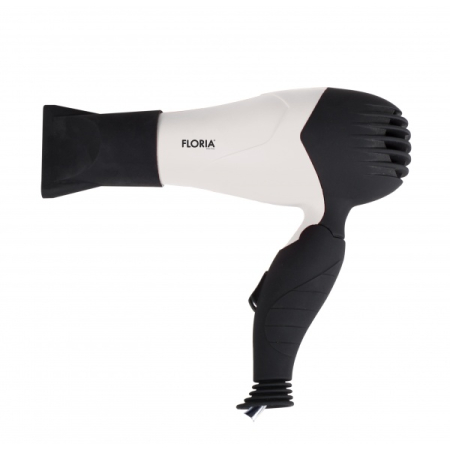 Ingrijire Personala - Uscator de par Floria ZLN-8975, Alb, Putere 850 W, Maner pliabil, Protectie impotriva supraincalzirii