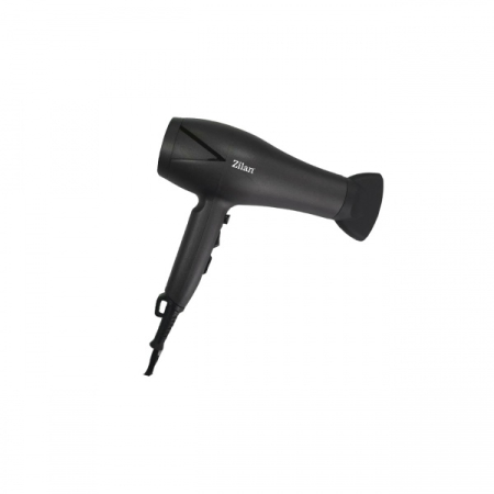 Ingrijire Personala - Uscator de par Zilan ZLN4872 Negru, 2000W, doua trepte de viteza, buton pentru aer rece, protectie la supraincalzir
