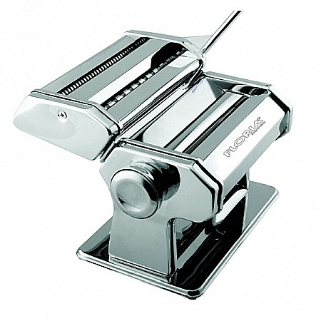 Aparate Electrocasnice - Aparat pentru paste Floria ZLN-1129 ,9 posibilitati de reglare a grosimii, Otel inoxidabil, Accesoriu fixare de masa