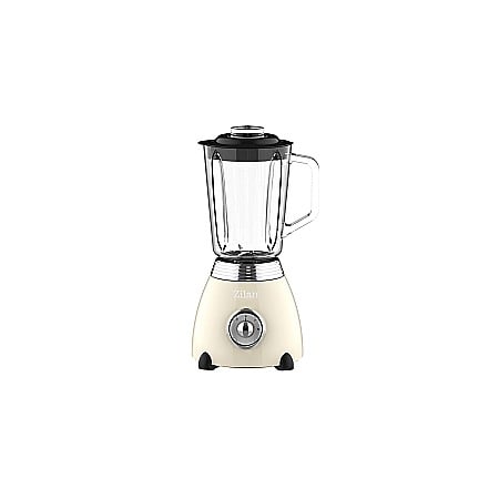 Aparate Electrocasnice - Blender RETRO, capacitate 1.5 L, putere 500W, lame din otel, crem ZILAN / ZLN 1207