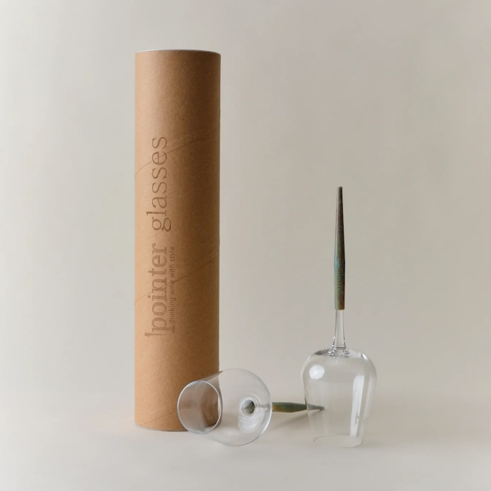 Set pahare vin alb/rose pentru picnic, scoica Abalone [3]