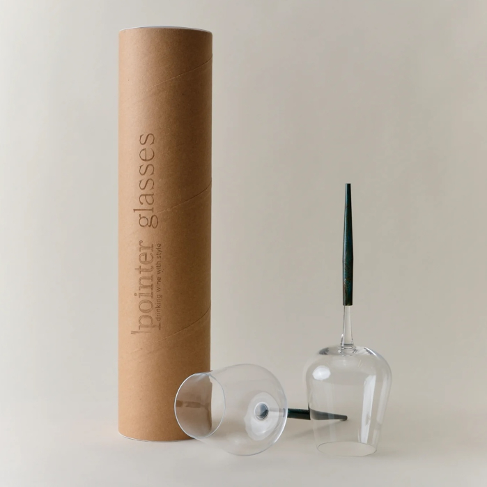 Set pahare vin rosu pentru picnic, verde smarald [3]