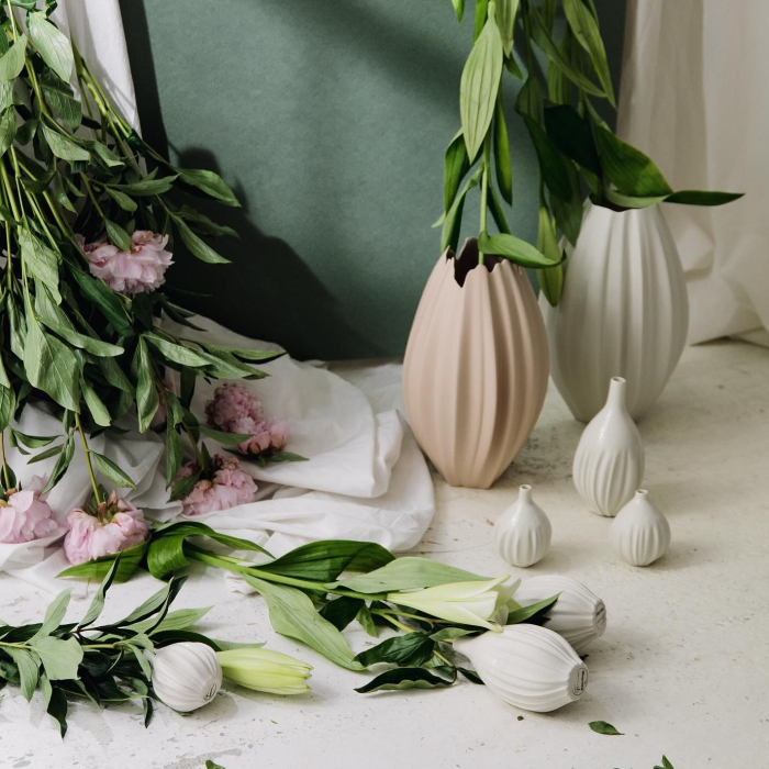 Vaza mare Flowers & Leaves [3]