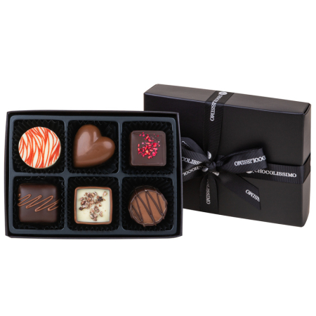 Rasfaturi alese - Praline din ciocolata Black L