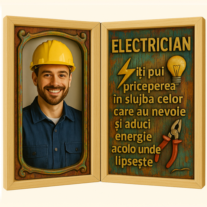 Tablou Personalizat Cadou Electrician [1]