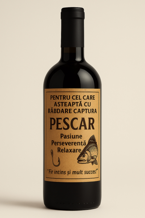 Cutie vin din lemn – cadou de lux pentru pescar [3]