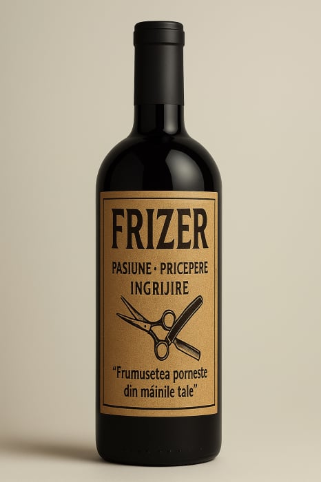 Cutie vin din lemn – cadou de lux pentru frizer [3]