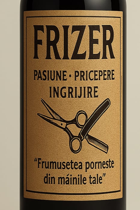 Cutie vin din lemn – cadou de lux pentru frizer [3]