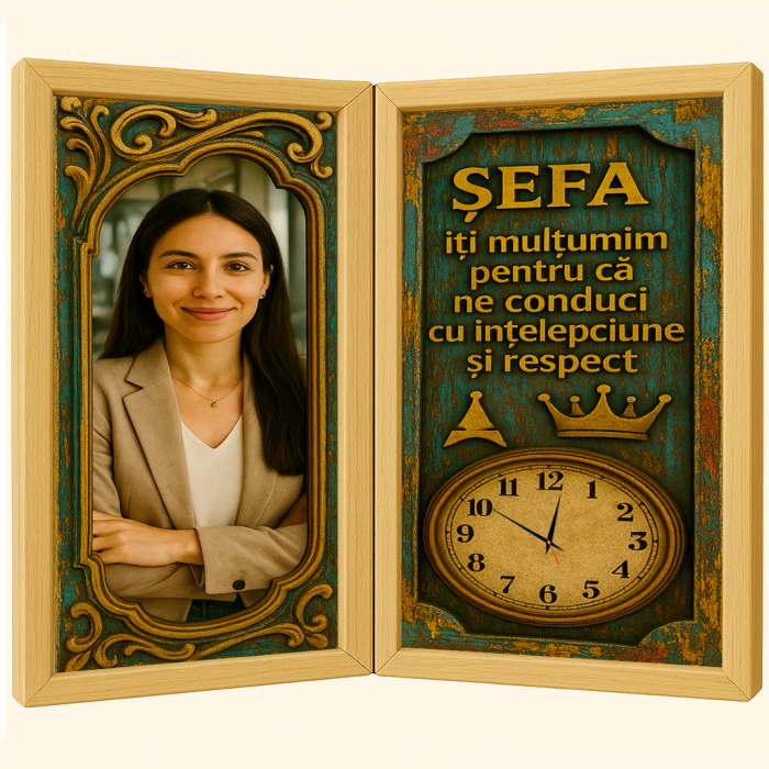 Tablou Personalizat Cadou Sefa-Ceas Functional [1]