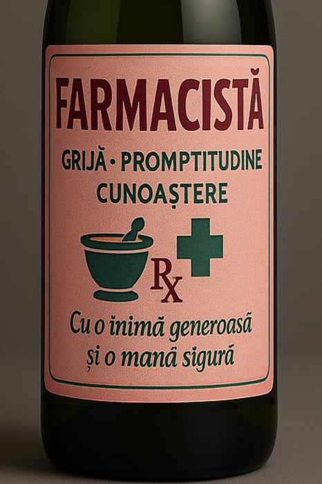 Cutie vin din lemn – cadou de lux pentru farmacistă [3]