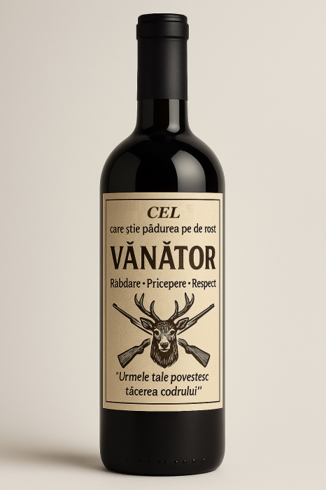 Cutie vin din lemn – cadou de lux pentru vânător [3]